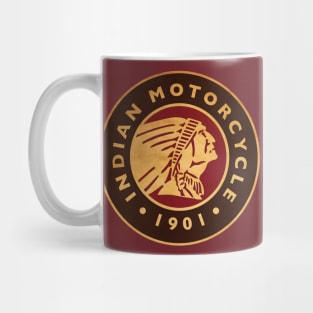 vintage indian motorcycle 1901 Mug